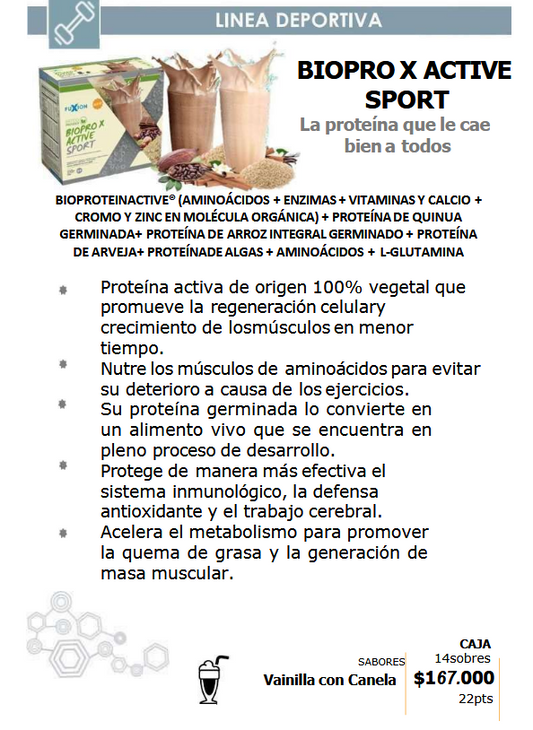 BIOPRO X ACTIVE SPORT