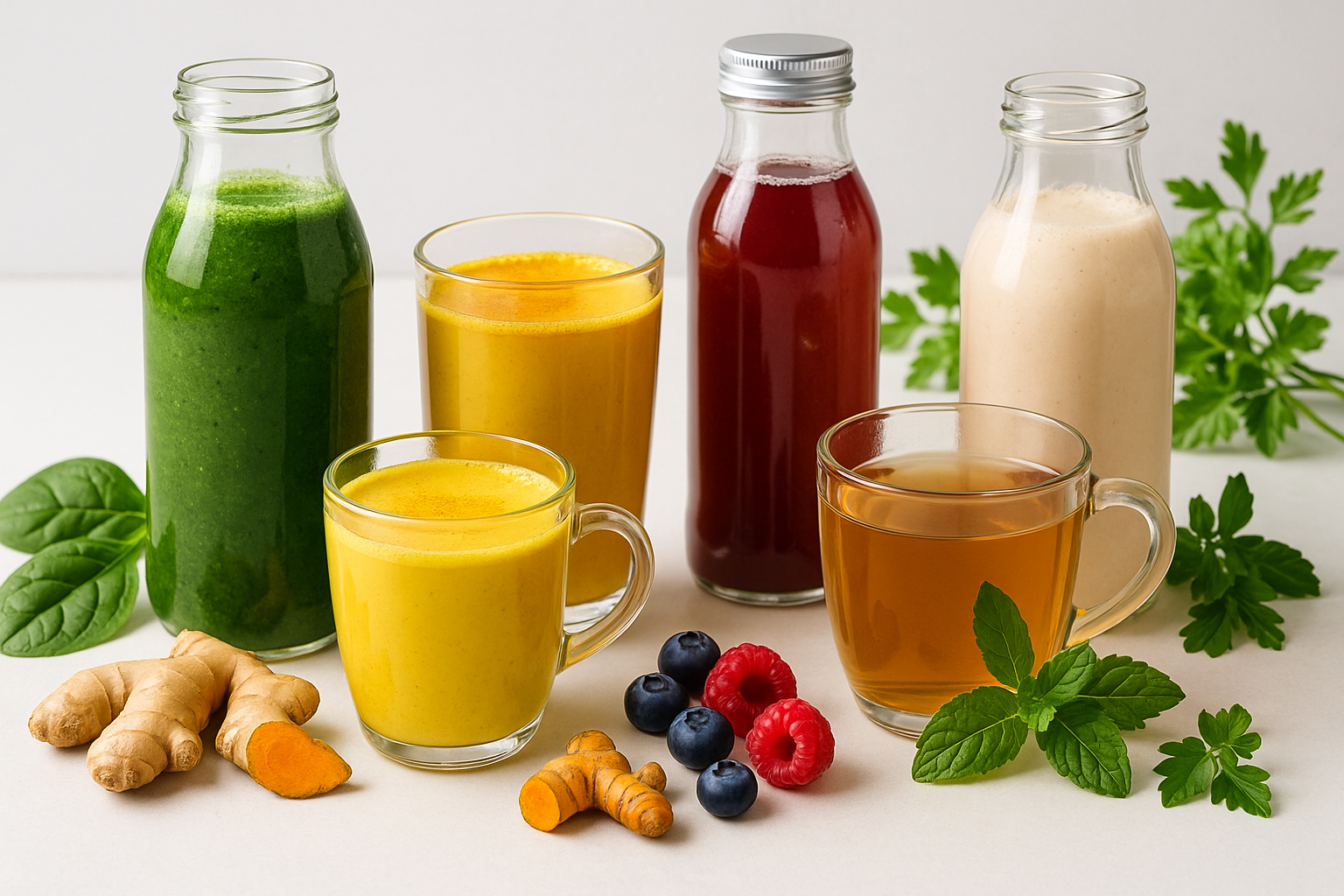 bebidas nutracéuticas y funcionales para dar calidad de vida sin enfermedades